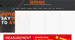 Desktop Screenshot of amecorg.com
