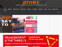 Tablet Screenshot of amecorg.com